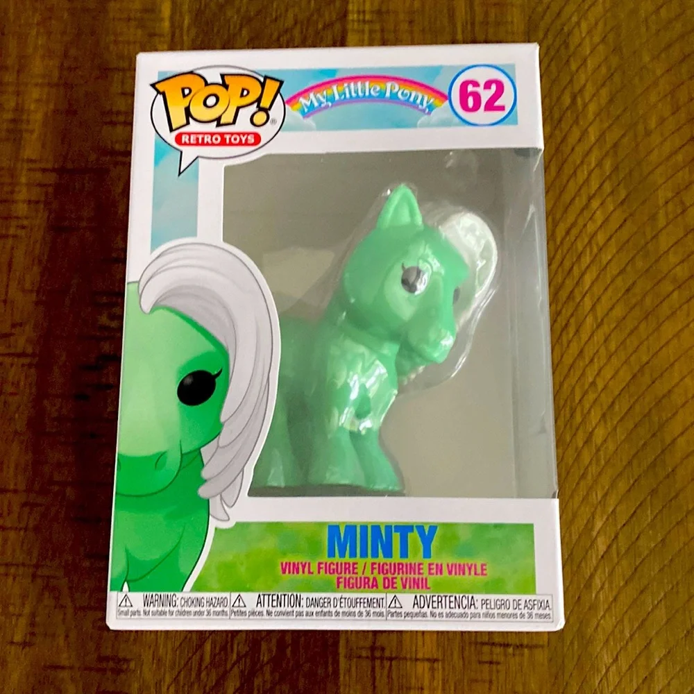 FUNKO POP MINTY My Little Pony NIB Retro Toys #62 NEW!!!!
